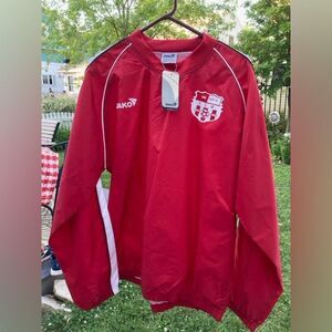 NWT Men’s Sporting Club Meicende SCM Soccer Football Red Jacket by Jako Size XXL